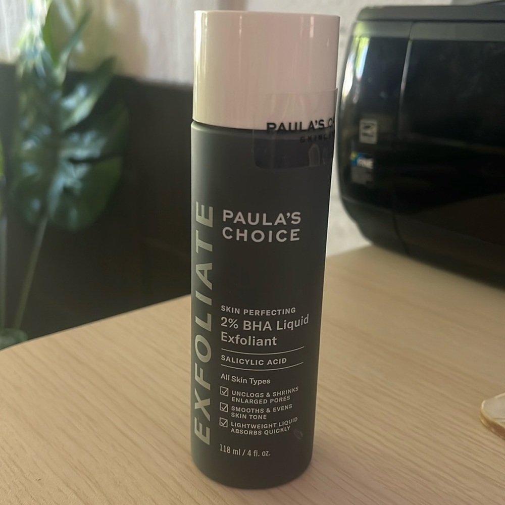 New Sealed Paula’s Choice Skin Perfecting 2% BHA Liquid Exfoliant 4fl.oz.